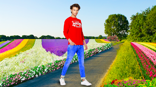 Flower Hill Lyrical Photo Edit Screen 2