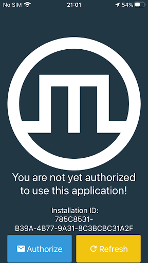 Android application METEC screenshort