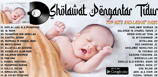 Android application Sholawat Pengantar Tidur Bayi screenshort