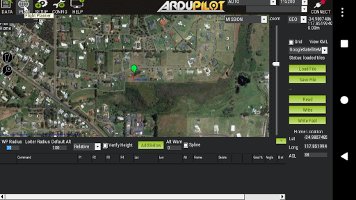 Mission Planner Screen 2