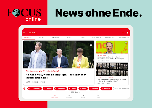 FOCUS online Nachrichten screenshot