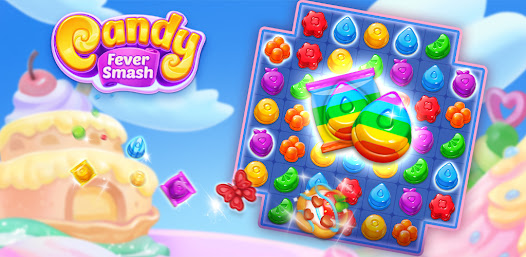 Candy Fever Smash - Match 3 apkpoly screenshots 18