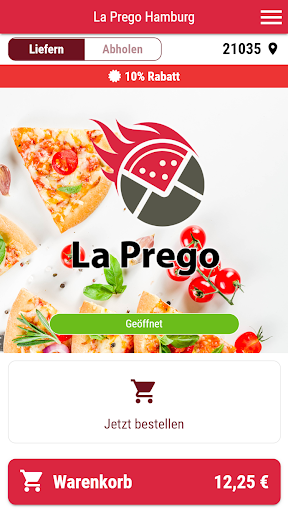 Android application La Prego screenshort