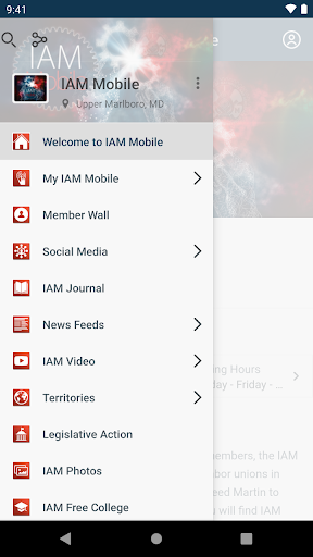 IAM Mobile 5.0 Screen 3