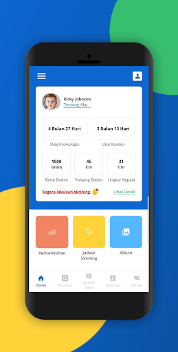 Android application Pradini ID screenshort