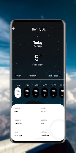 Accurate Weather Forecast App Screen 3