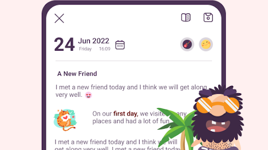 Diary, Private Notes with Lock Gallery Screentshots 2