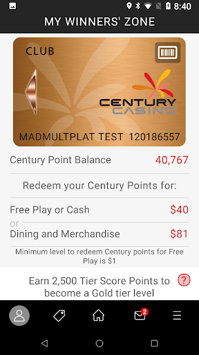 Century Casinos Screen 2