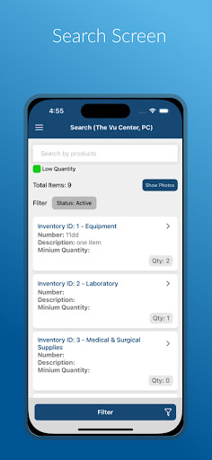 OES Inventory Screen 2