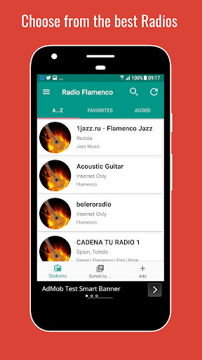 Android application Flamenco Music Radio screenshort
