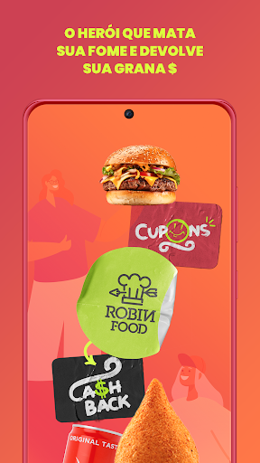 Android application Robin Food -Delivery de Comida screenshort