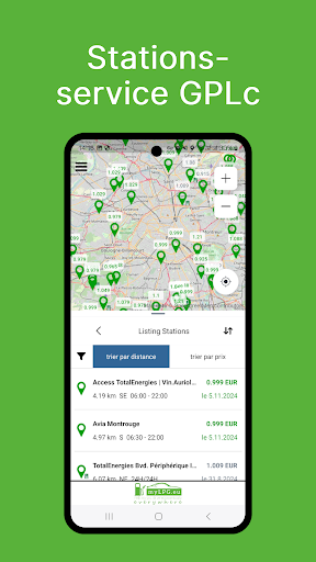 Aperçu de l'application