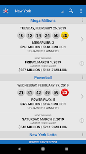 Lotto Results - Mega Millions Powerball Lottery US screenshots 2