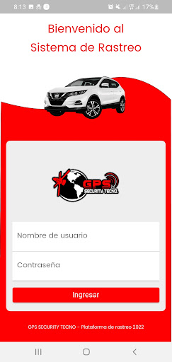 Android application GPS SECURITY TECNO screenshort
