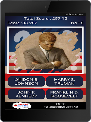 US President Quiz - Presidents