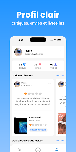 BlablaLivre - Microcritiques ! Screen 3