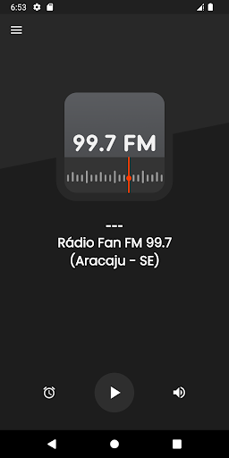 Android application Rádio Fan FM 99.7 screenshort