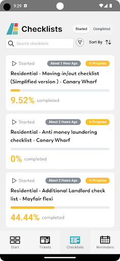 Tasklane Screen 2