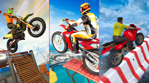 Super bike hero stunt Racing Screen 2