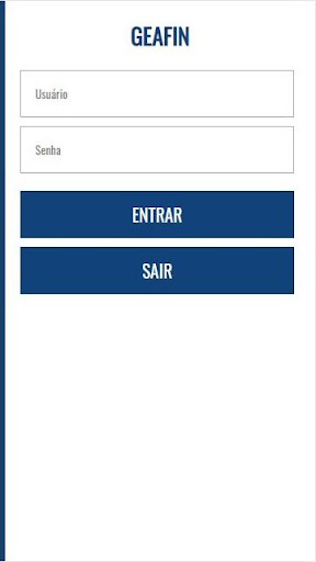 Android application GEAFIN screenshort
