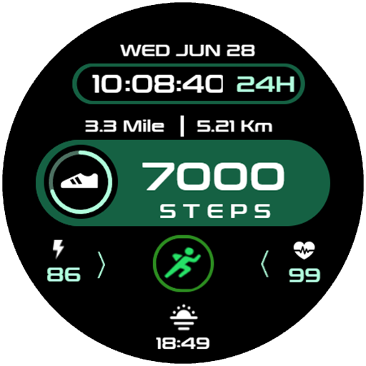 Step Up - Digital Watchface logo