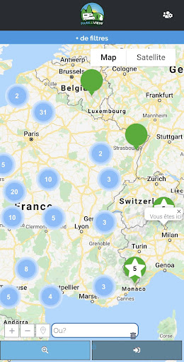 Park and view reservations in