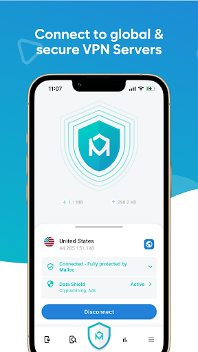 Malloc VPN screenshot 3