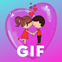 Gif of Love with Movement