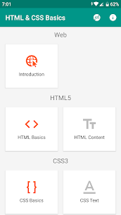 HTML  CSS Basics Apk 1