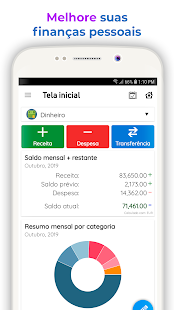 Visualização do aplicativo