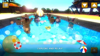 Water Park Craft Go Waterslide Building Adventure Apps On Google Play - make your own water park tycoon roblox