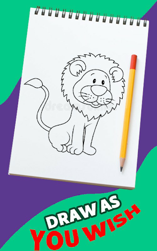 Cute Animals: Drawing lessons Screen 2