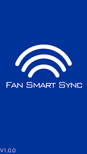 Android application Fan Smart Sync screenshort