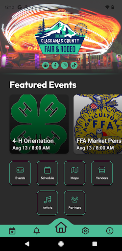Android application Clackamas County Fair screenshort