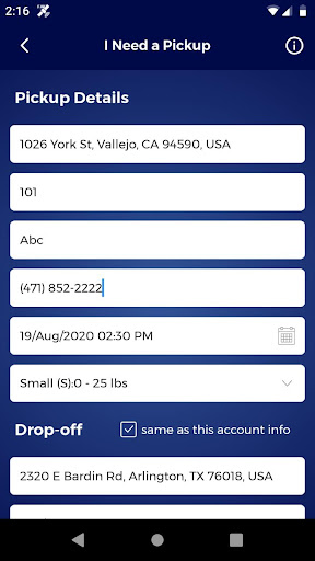 Truck It App Screen 3