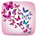 Pink Butterflies DIY icon
