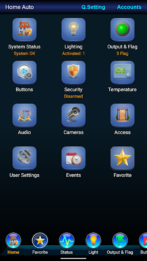 Android application SnapLink Mobile screenshort