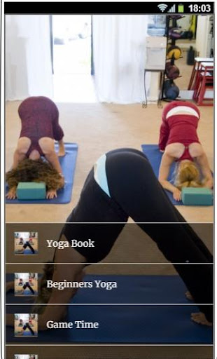 Android application Yoga for complete beginners screenshort