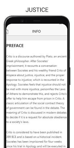 CRITO PLATO - READ & PLAY Screen 2