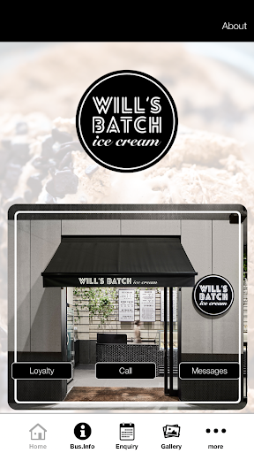 Android application Will's Batch Ice Cream App screenshort