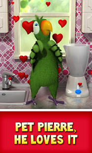 Talking Pierre the Parrot Screenshot