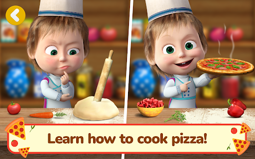 Masha and the Bear Pizza Maker 19