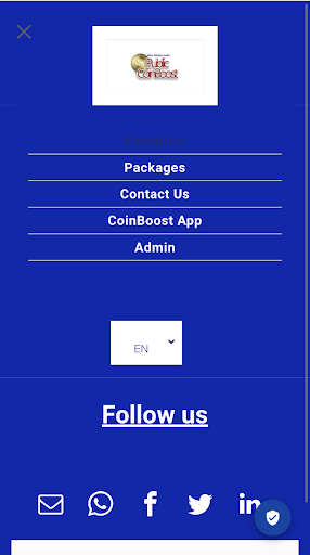 CoinBoost App Screen 2