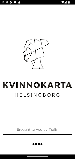 Android application Kvinnokarta screenshort