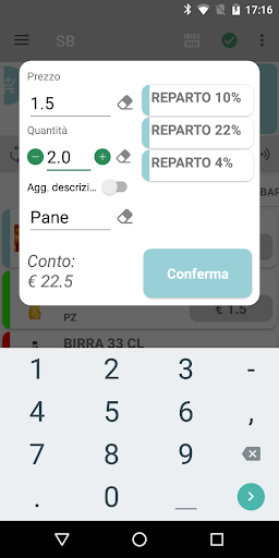 Smallbusiness - Cassa digitale Screen 3