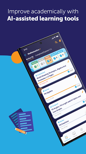 Android application Geniebook: Online Learning App screenshort