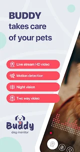 Buddy: Dog Monitor & Pet Cam