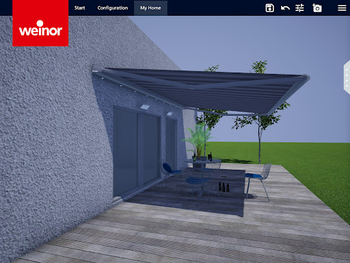 weinor 3D Designer 2.0 Screen 3