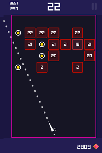 Bricks Breaker Basic Screenshot