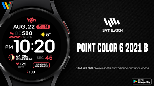 Android application SamWatch PointColor 6 2021 B screenshort